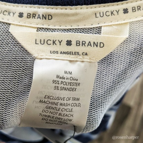 *NWT Lucky Brand 2 Piece Lounge Top and Jogger Set. - Picture 6 of 6